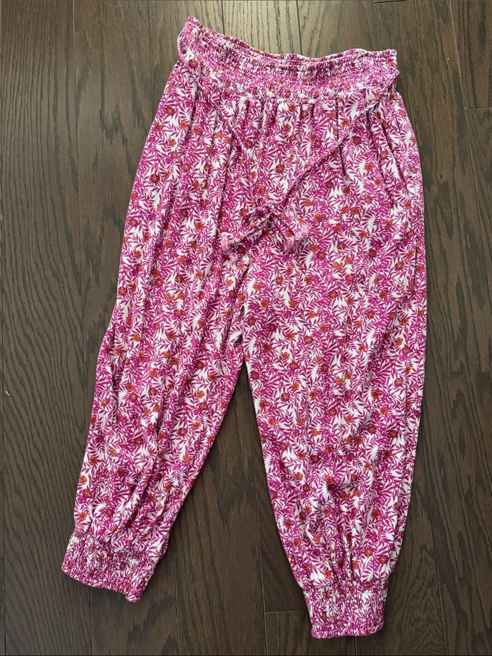 Anthropologie Floral Harem Pants